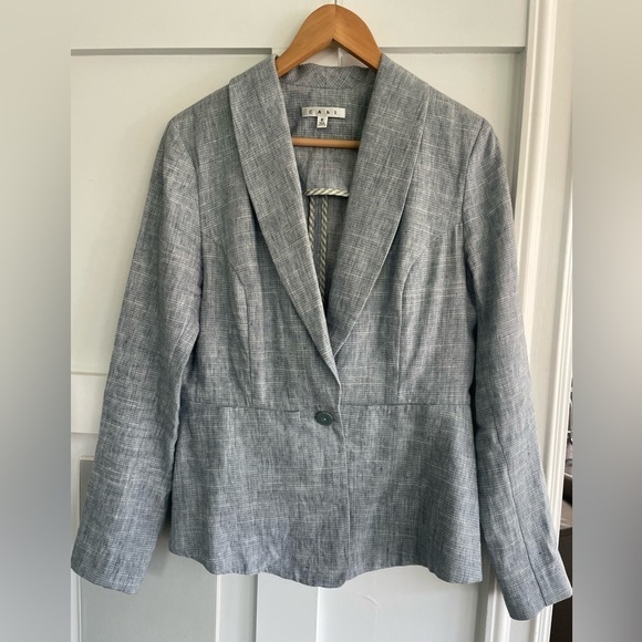 CAbi Linen Blend Blazer - Picture 4 of 12